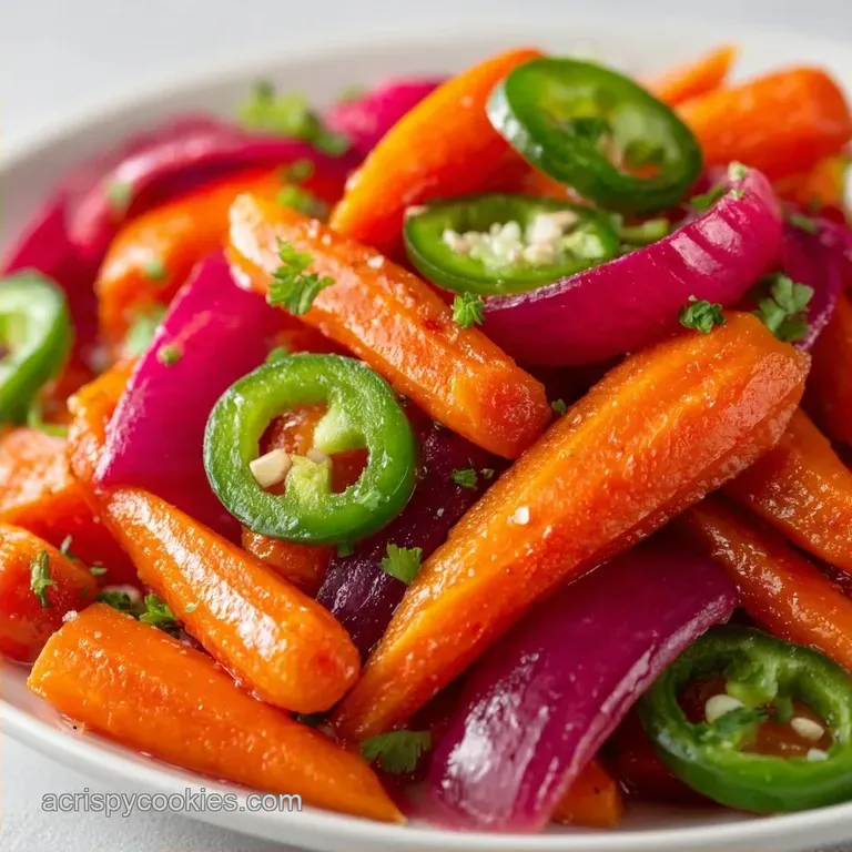 Pickled Carrots and Onions: Bright and Crisp