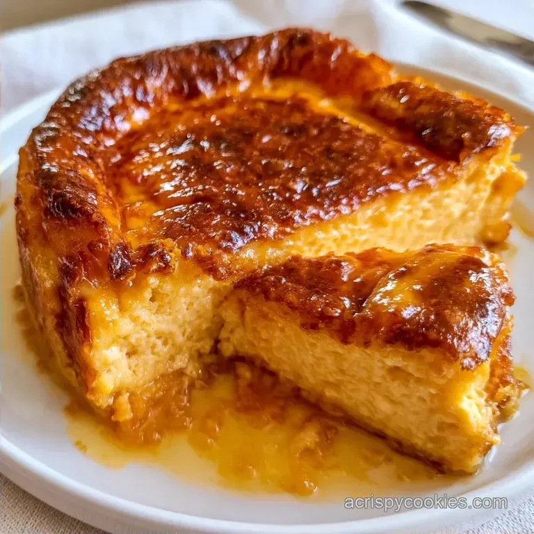 Pumpkin Basque Cheesecake: Spanish Style