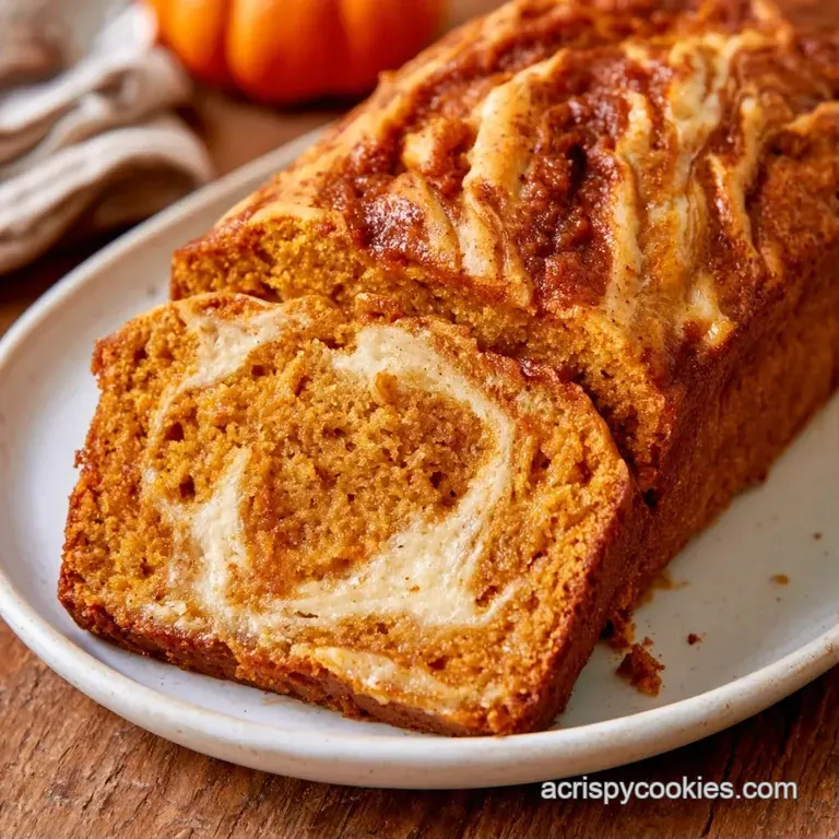 A golden-orange slice topped with a smooth white cream cheese swirl, served on a minimalist white plate.