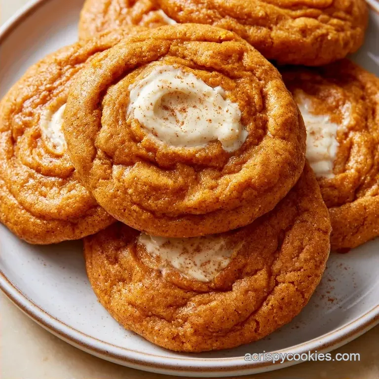 Pumpkin Cream Cheese Cookies: Soft and Chewy