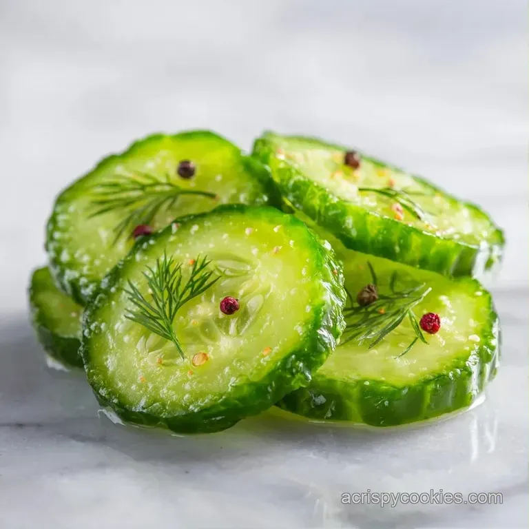 A glass mason jar filled with bright green cucumber slices and fresh dill, set on a rustic wooden kitchen table.