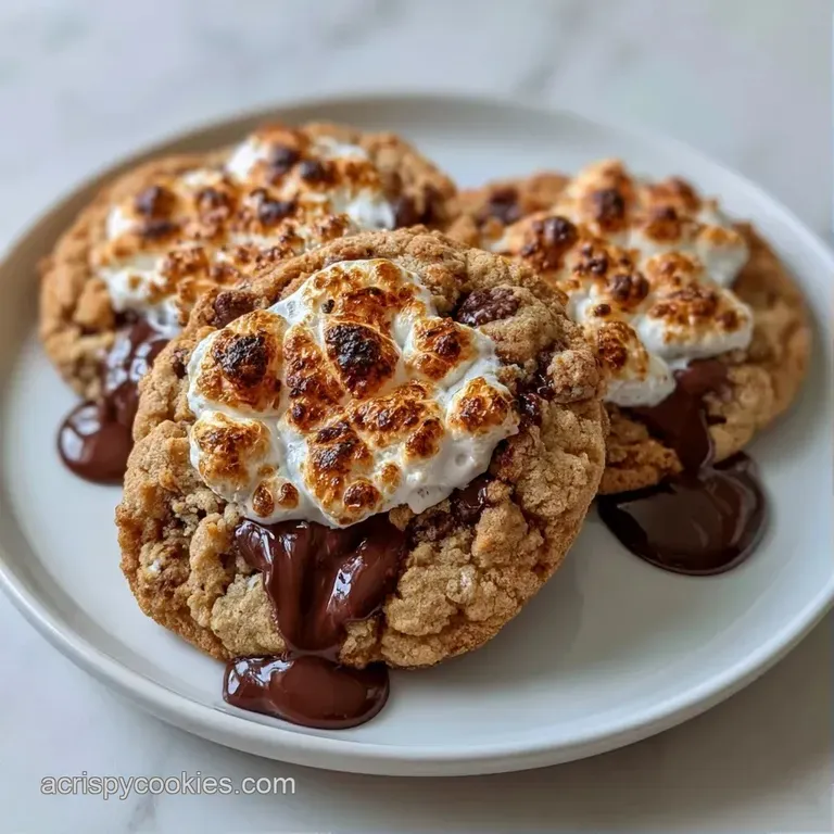 A neat stack of warm, gooey cookies on a white ceramic plate paired with a tall glass of ice-cold milk.