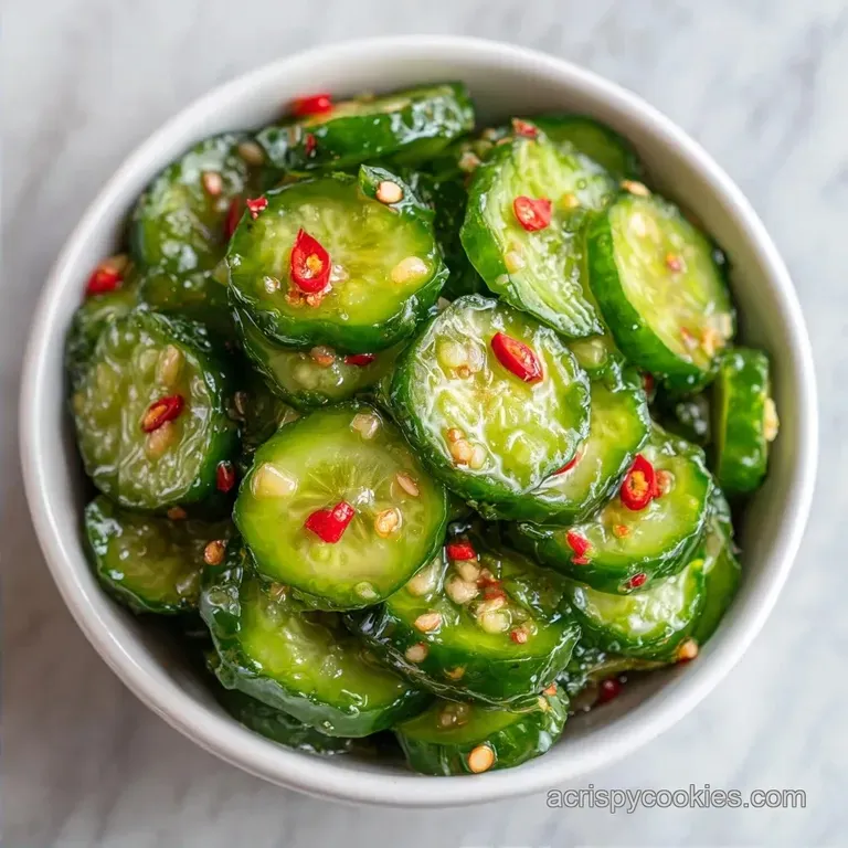 Spicy Pickled Cucumbers: Crunchy and Bold