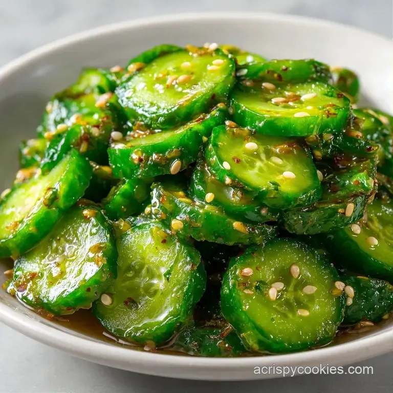 Crisp, translucent cucumber rounds elegantly piled on a white ceramic plate with a sprinkle of cracked black pepper.
