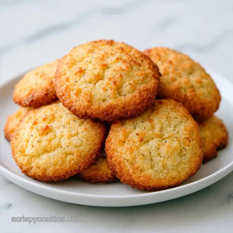 Vanilla Bean Crispy Cookies: Shatter Crisp