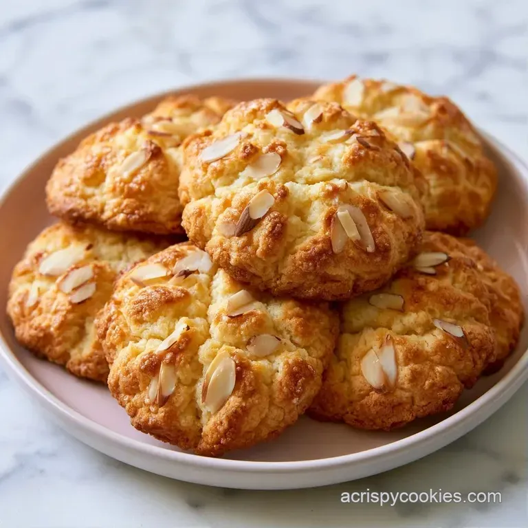 Long, textured beige cookies with almond slivers arranged on a rustic dark platter for a spooky, elegant display.