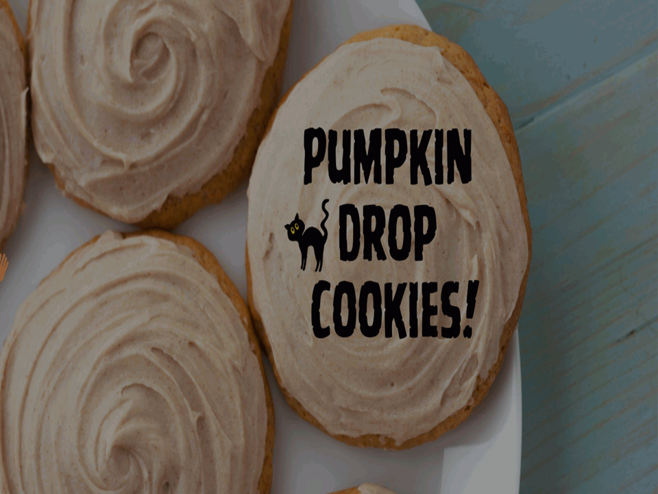 drop cookies,