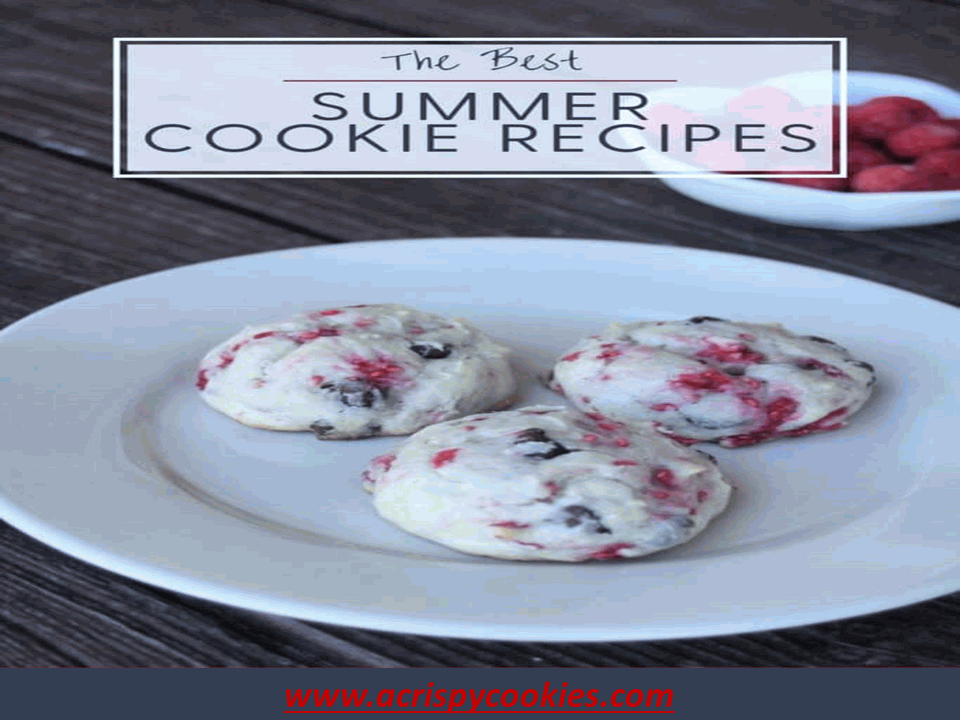 summer cookie recipes ACRISPYCOOKIES