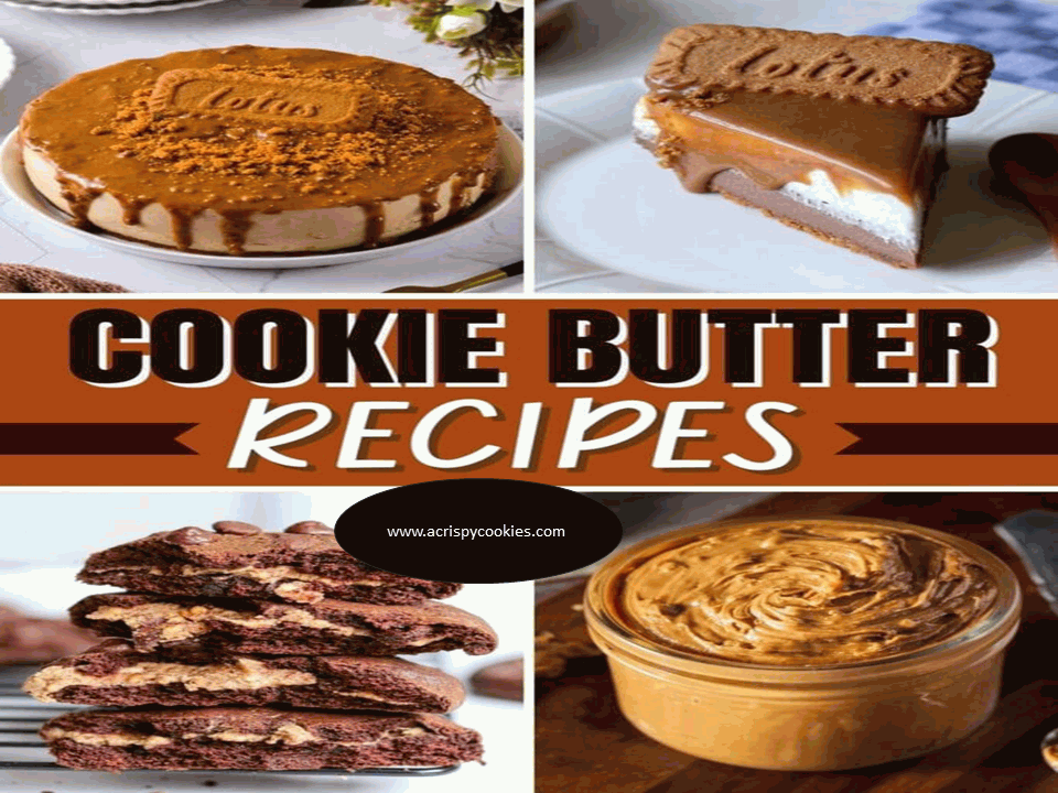 cookie butter recipes