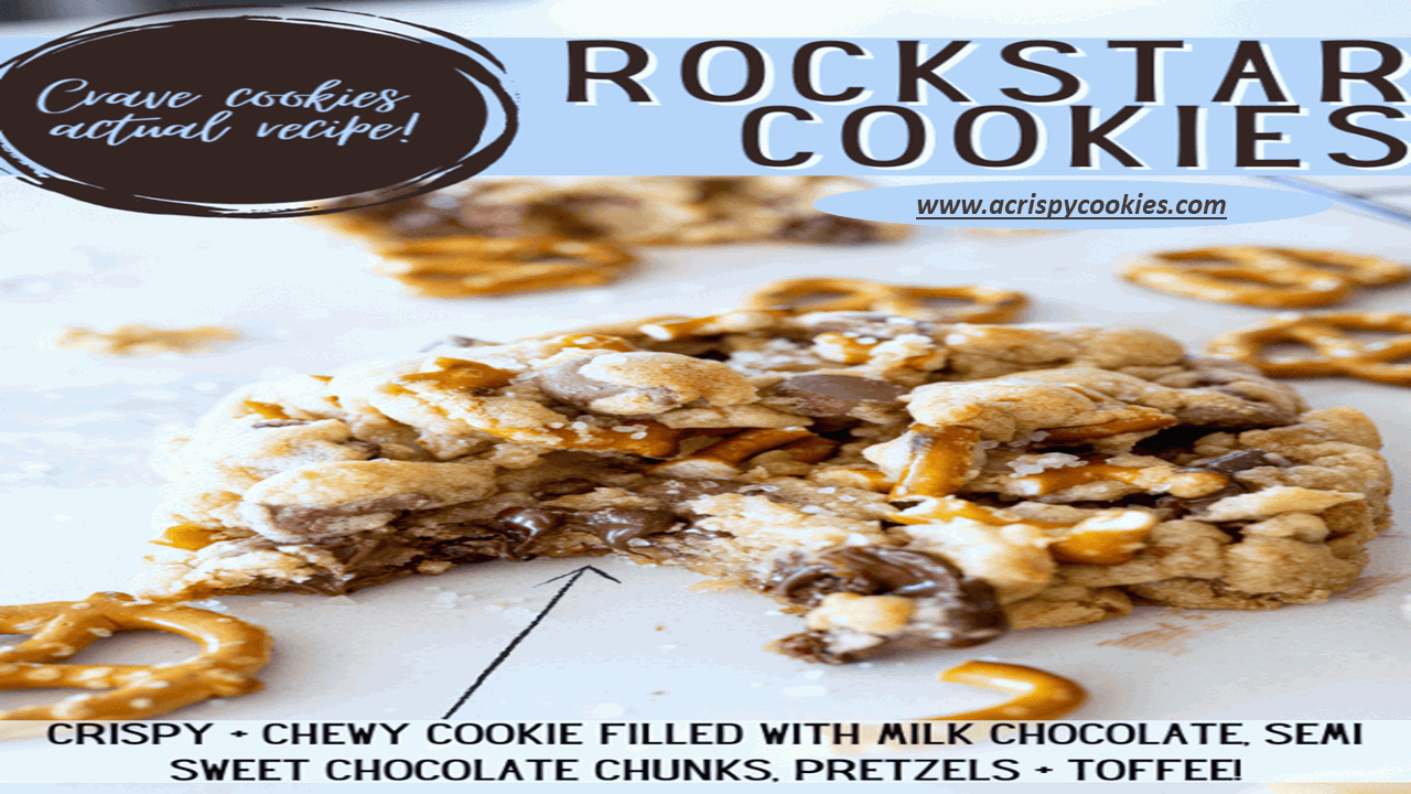 rockstar cookie recipe acrispycookies