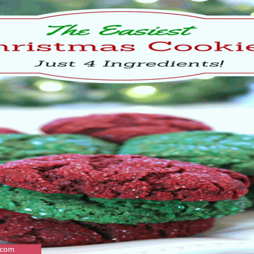easy christmas cookie recipes with few ingredients acrispycookies