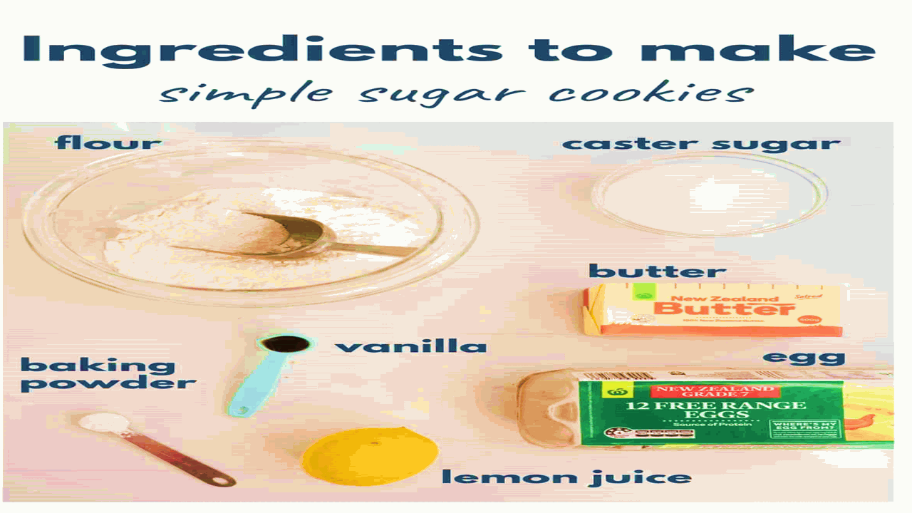 sugar cookie recipe uk ingredients