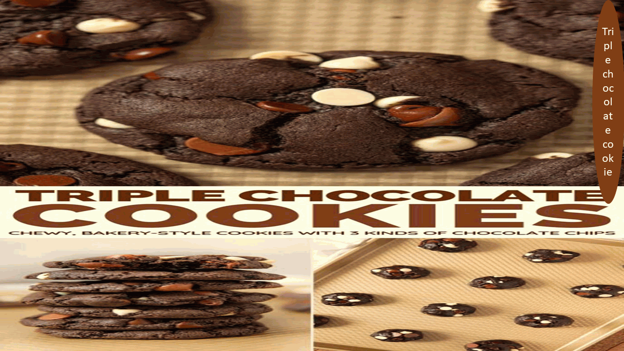 triple chocolate cookie recipe acrispycookies