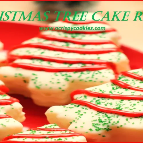 Christmas tree cake recipe