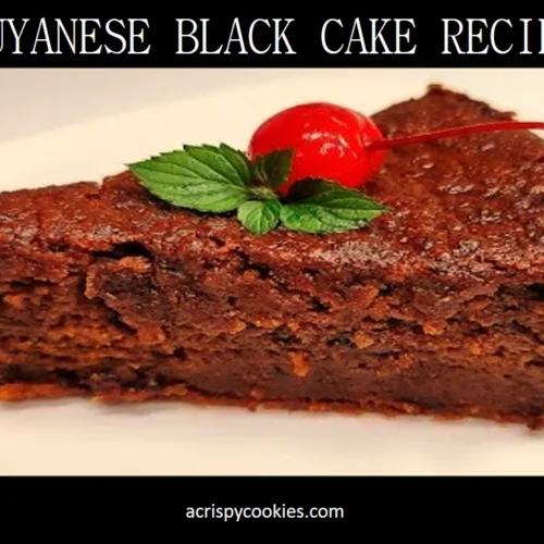 Guyanese black cake recipe
