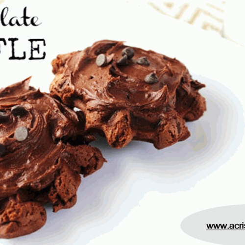 chocolate waffle cookie recipe acrispycookies
