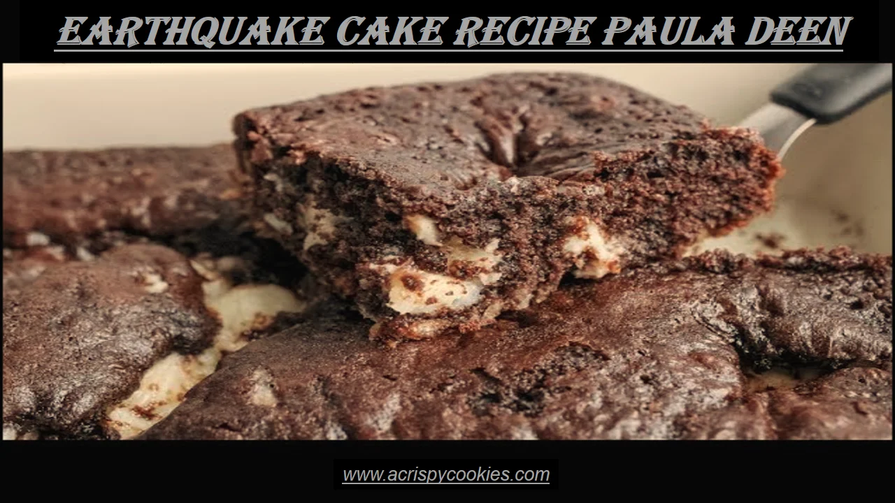 Earthquake cake recipe Paula Deen