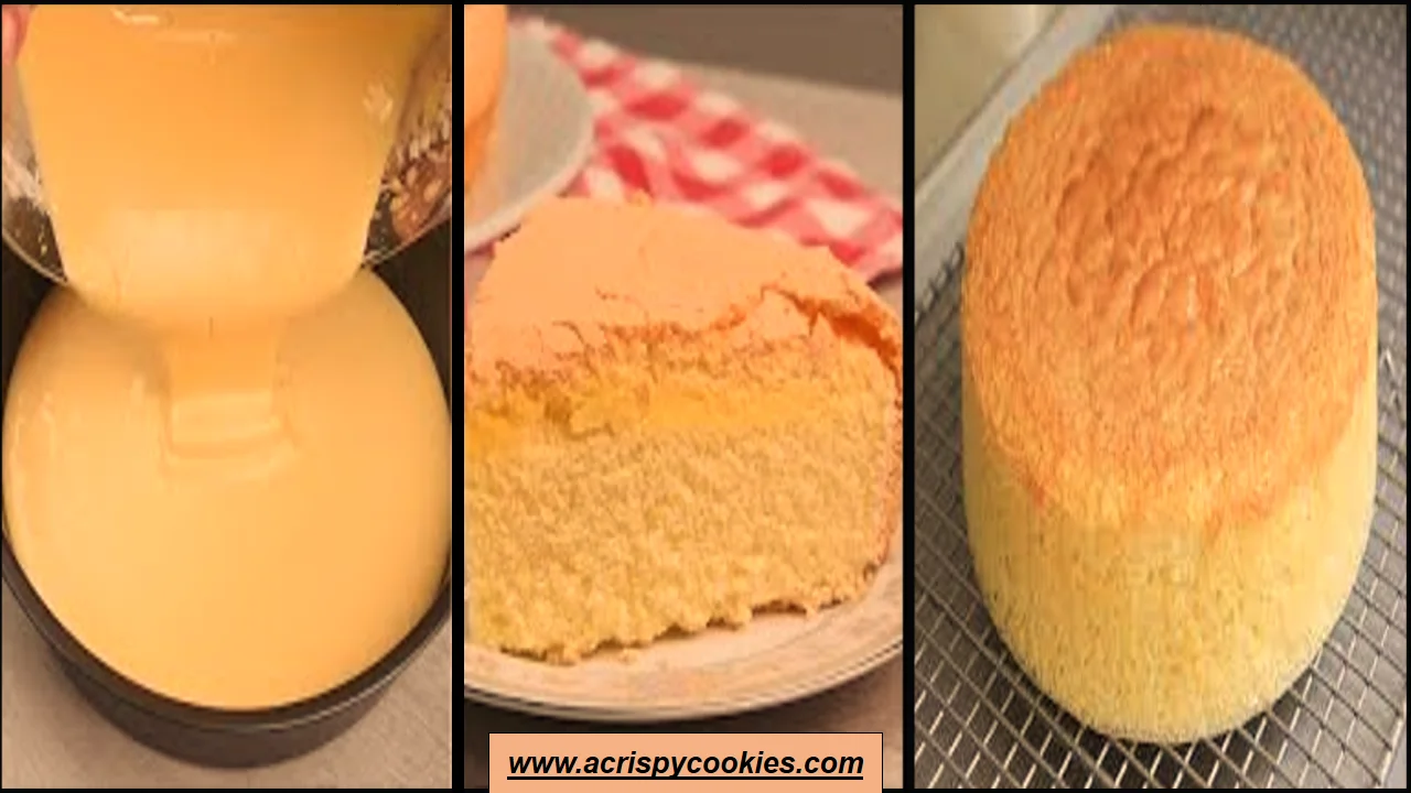 Guyanese Sponge Cake Baking process