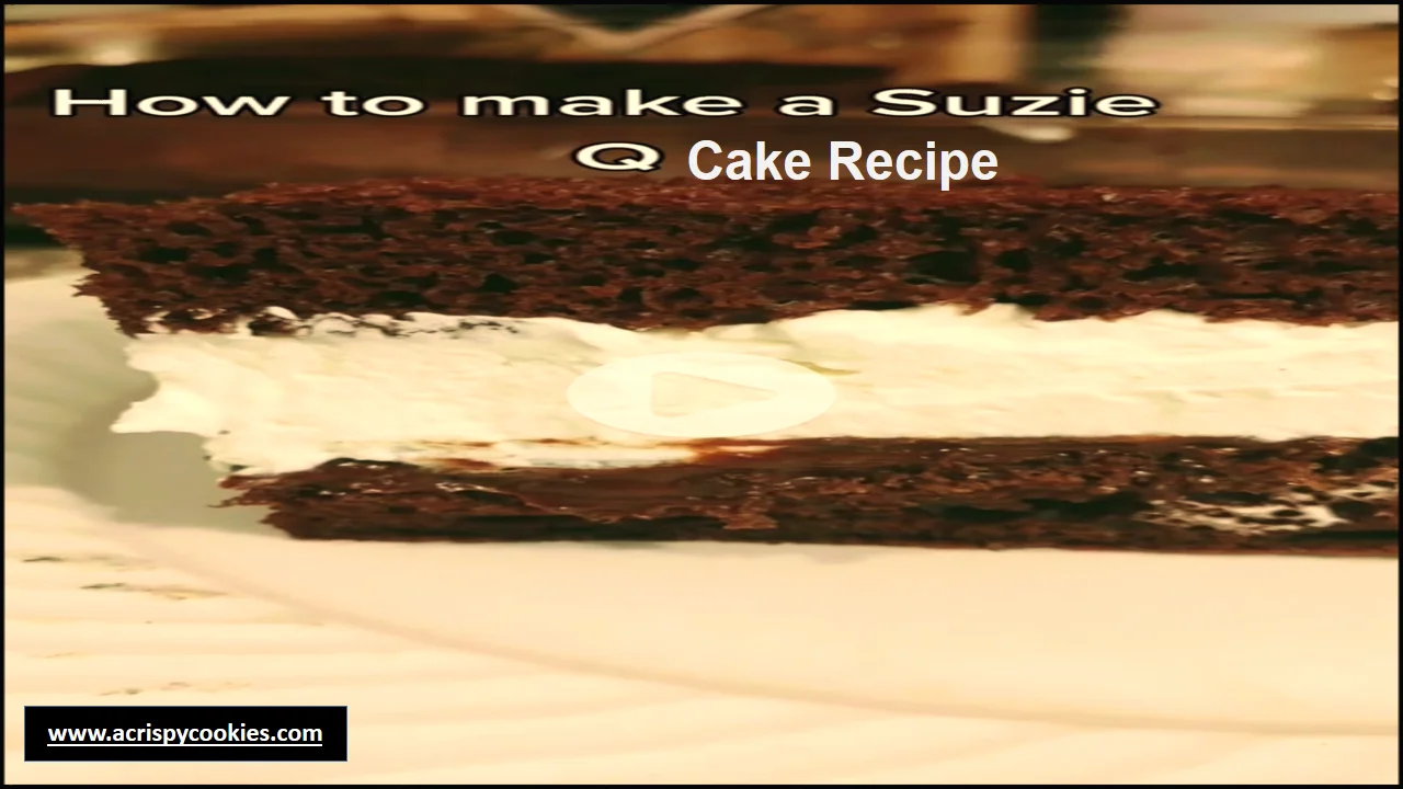 Suzy Q Cake Recipe instructions