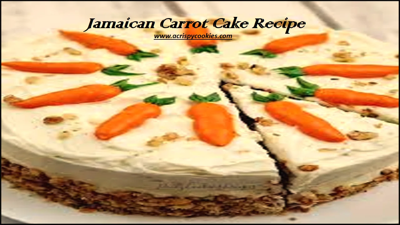 Jamaican carrot cake recipe