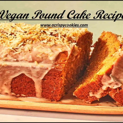 Vegan pound cake recipe