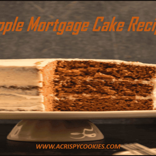 Apple Mortgage Cake Recipe