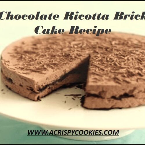 Chocolate Ricotta Brick Cake Recipe
