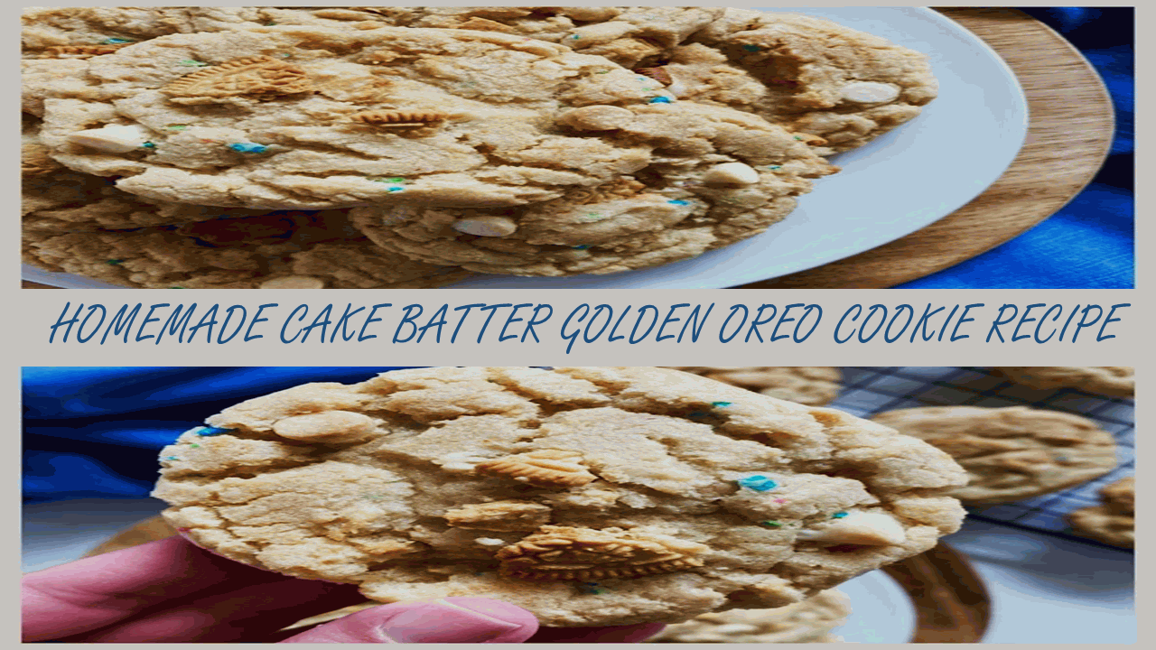 Golden Oreo cookie recipe ACRISPYCOOKIES