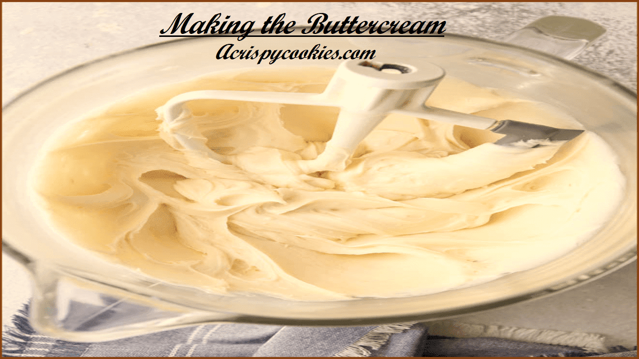 Making the Buttercream