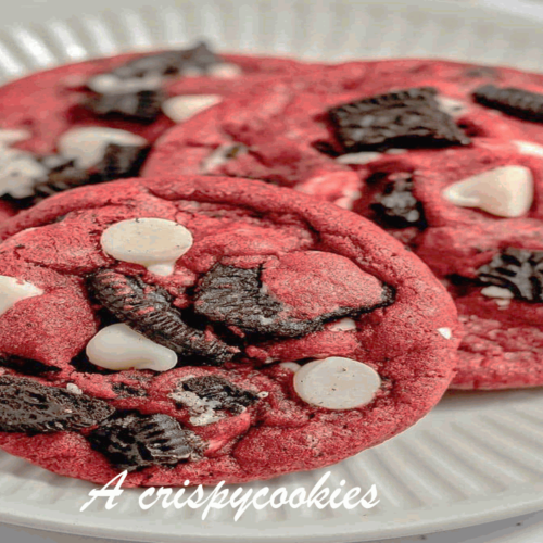 Red Velvet Oreo Cookies Recipe acrispycookies