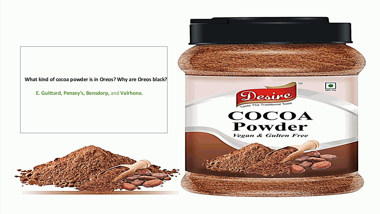  What kind of cocoa powder is in Oreos? Why are Oreos black?