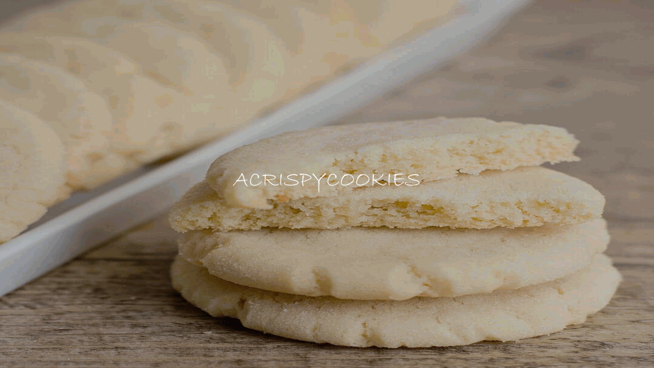 delicious homemade vanilla cookies