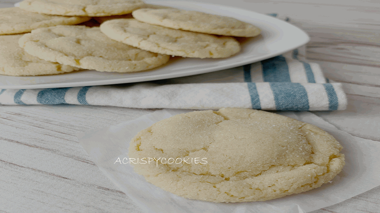 vanilla cookie recipes acrispycookies
