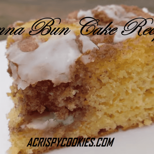 Cinna Bun Cake Recipe