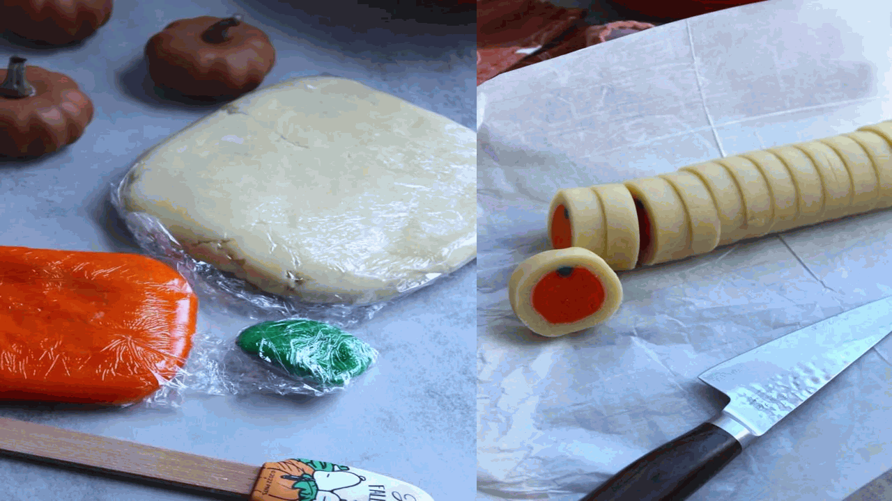 Coloring The Sugar Cookie Dough