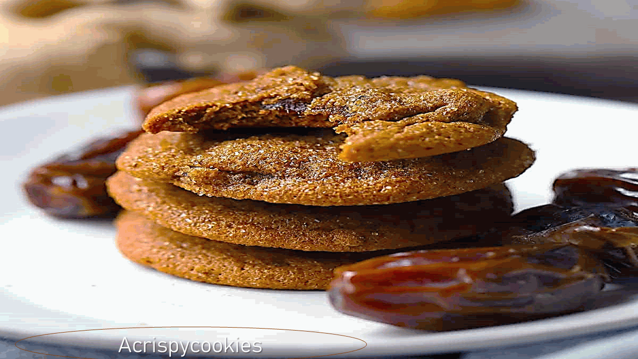 Date Cookies Recipe acrispycookies