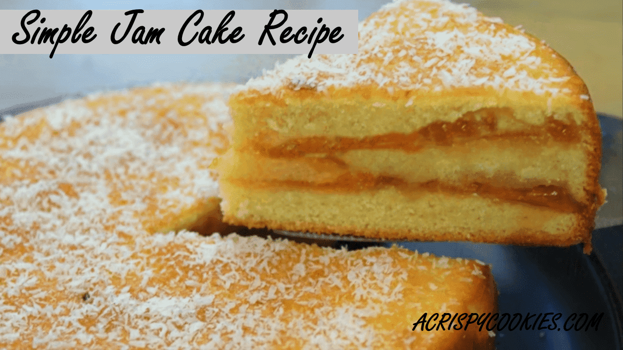 Simple Jam Cake Recipe