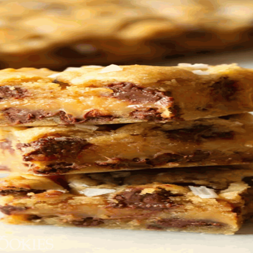 Salted Caramel Chocolate Bar Cookie Recipe acrispycookies