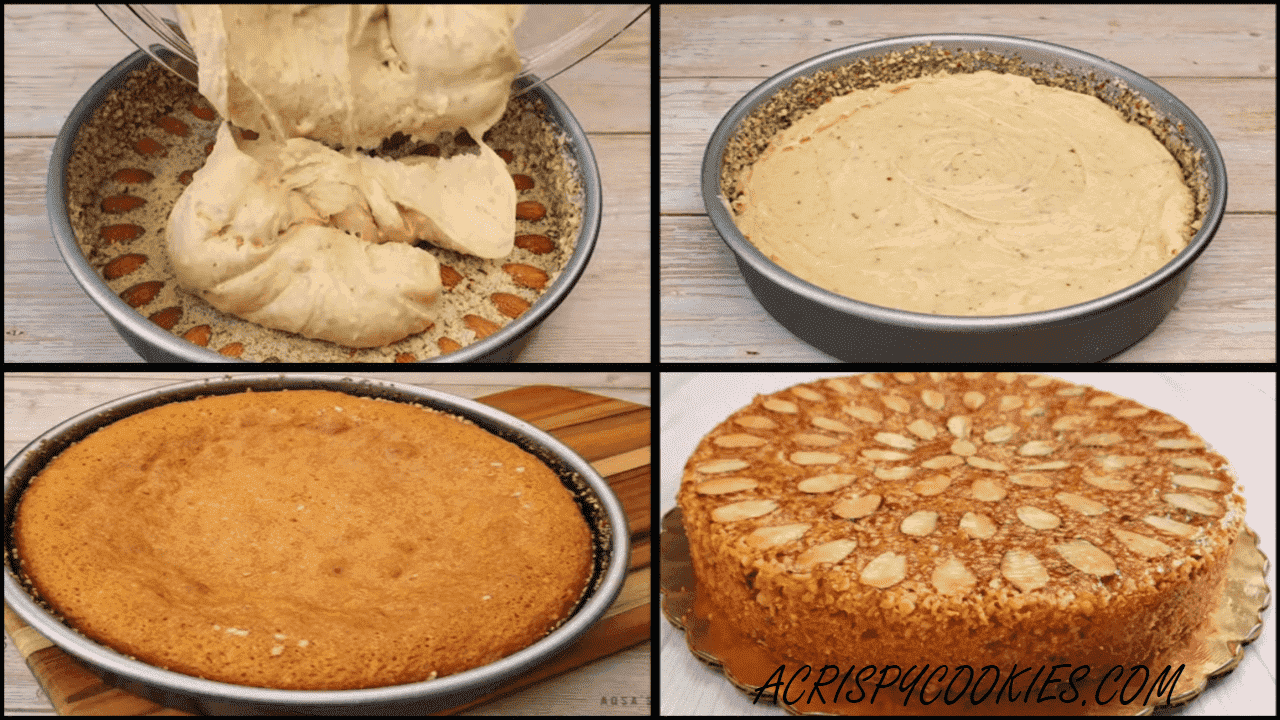 Baking Almond cake