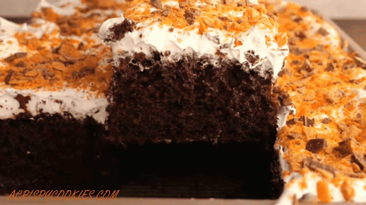 Best Butterfinger Cake