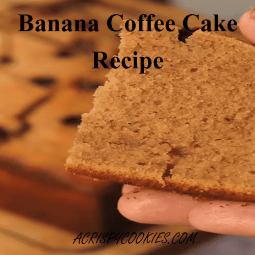 Banana Coffee Cake Recipe