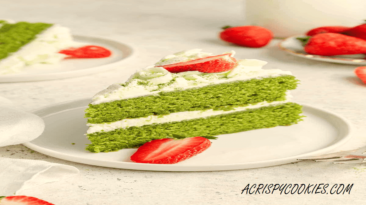 Matcha Shaffon Cake