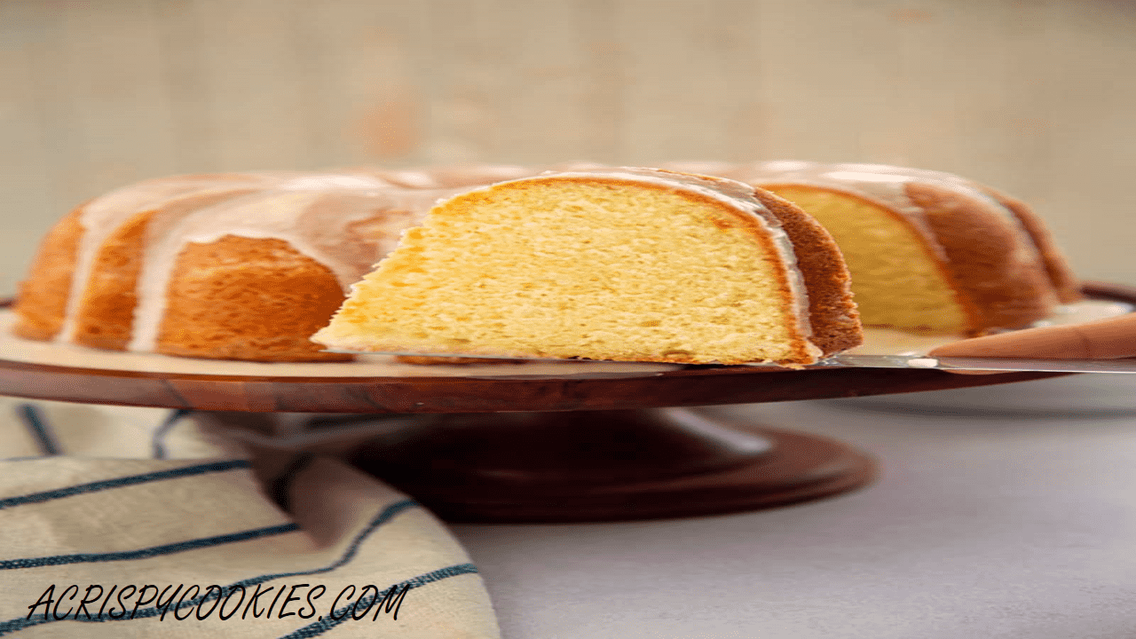 Moist Buttermilk pound cake