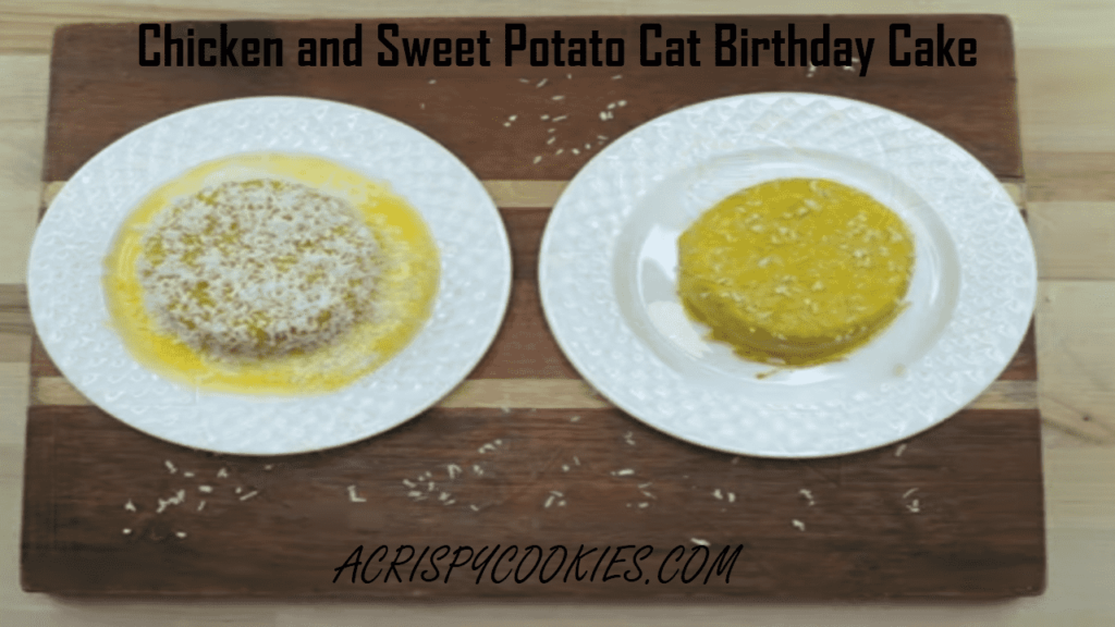 Sweet Potato Cat Birthday Cake