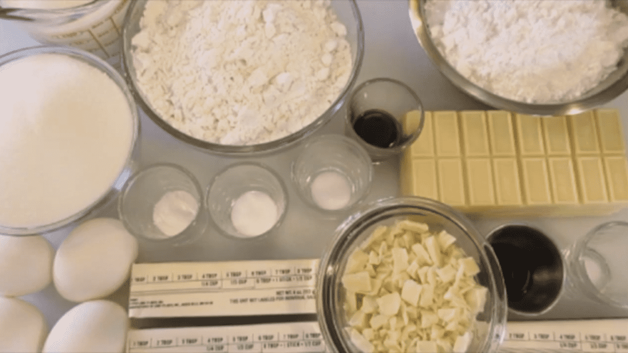 White Chocolate Cake Ingredients