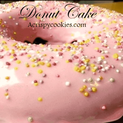 Donut cake