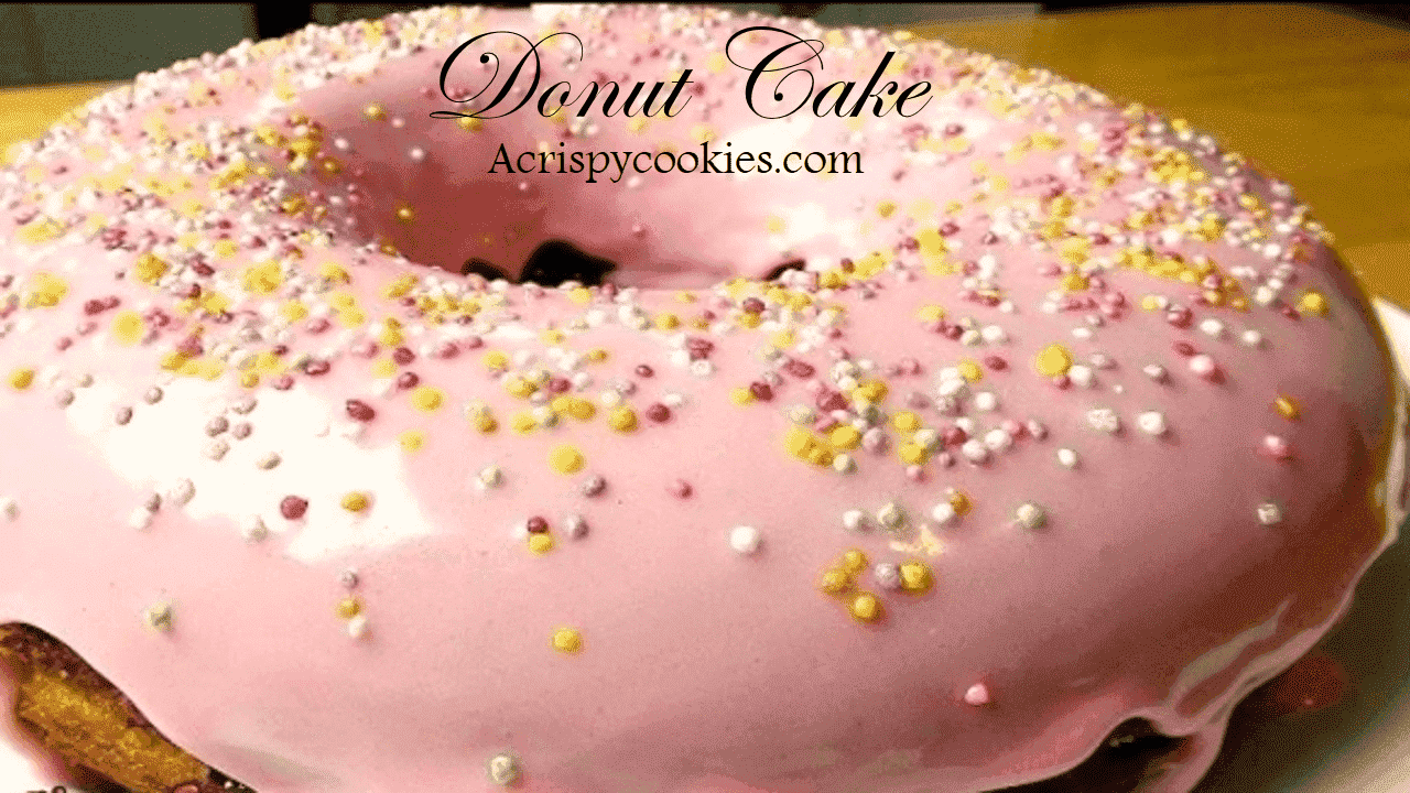 Donut cake