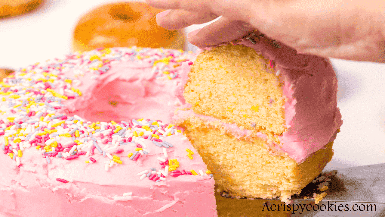 Doughnut cake