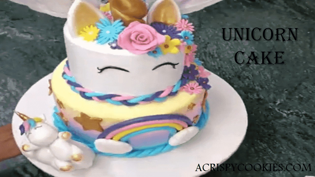 easy unicorn cake