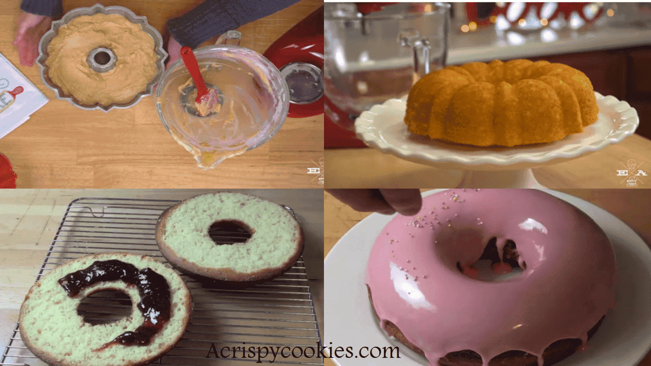 How to make Donut cake